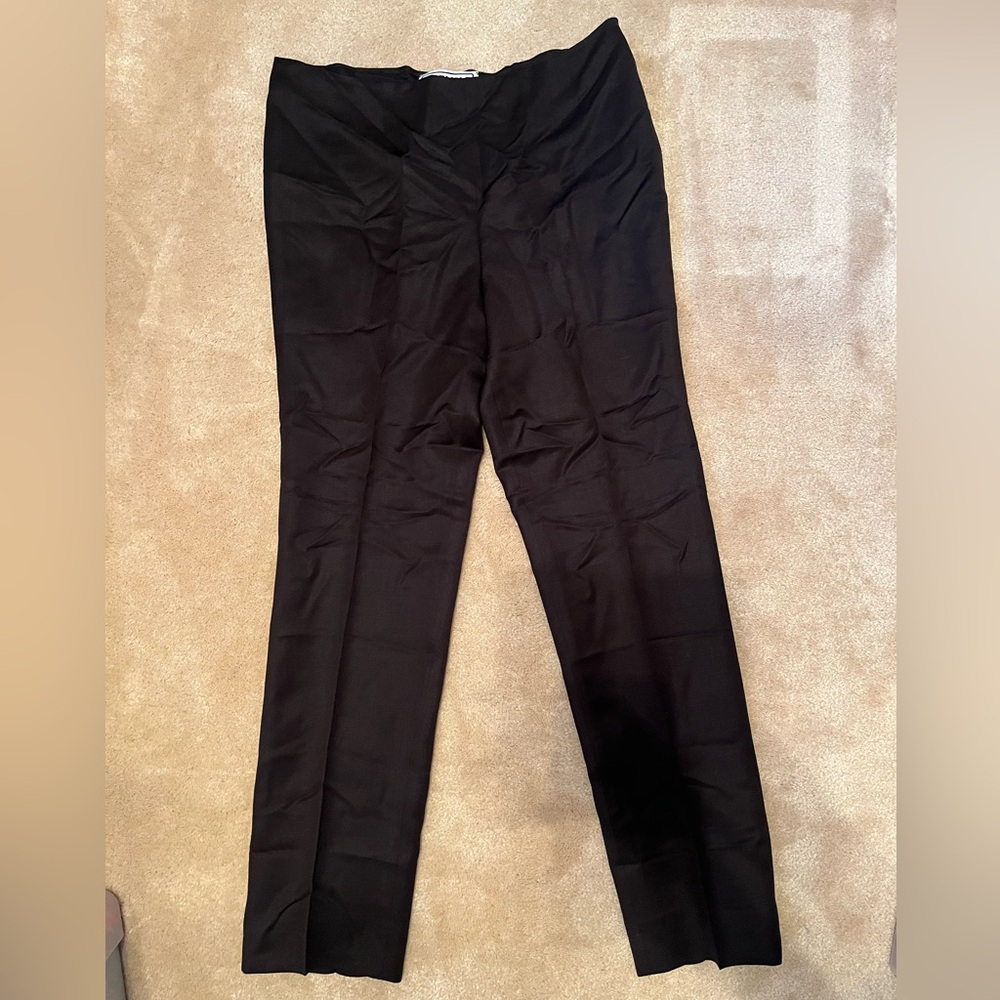 Carlisle Black Wool Pants